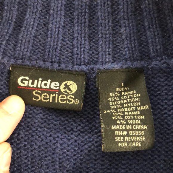 {Guide Series} NWT Fur Lined Festive Zip Sweater - Picture 5 of 7